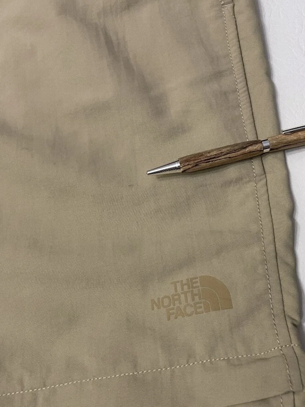 The North Face Pants Mens 34x33 Khaki Nylon Paramount Trail Convertible Hiking